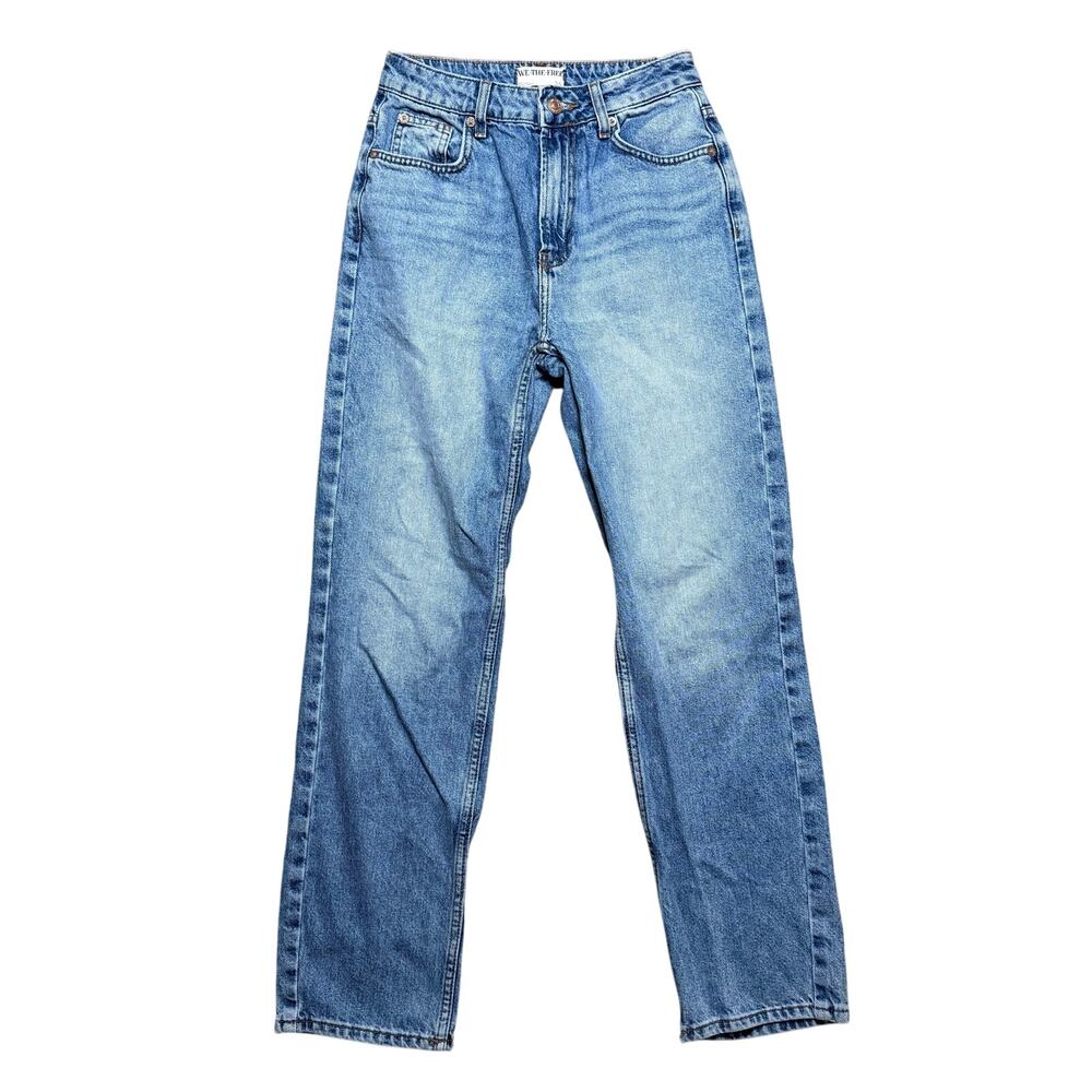 We The Free The Pacifica High Rise Slim Straight Leg Jean Size 25